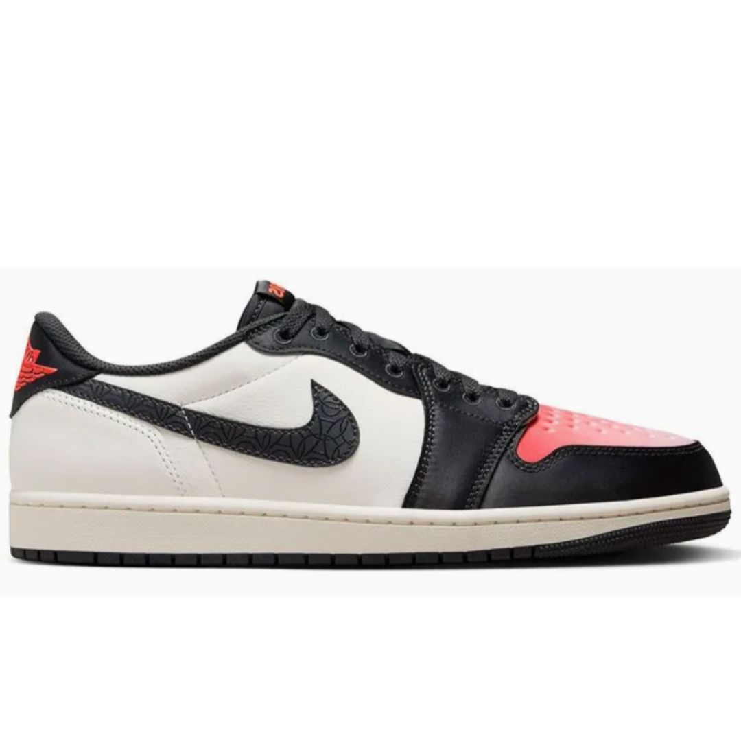 Air Jordan 1 Low Og X Paris Saint-Germain Sail Off Noir