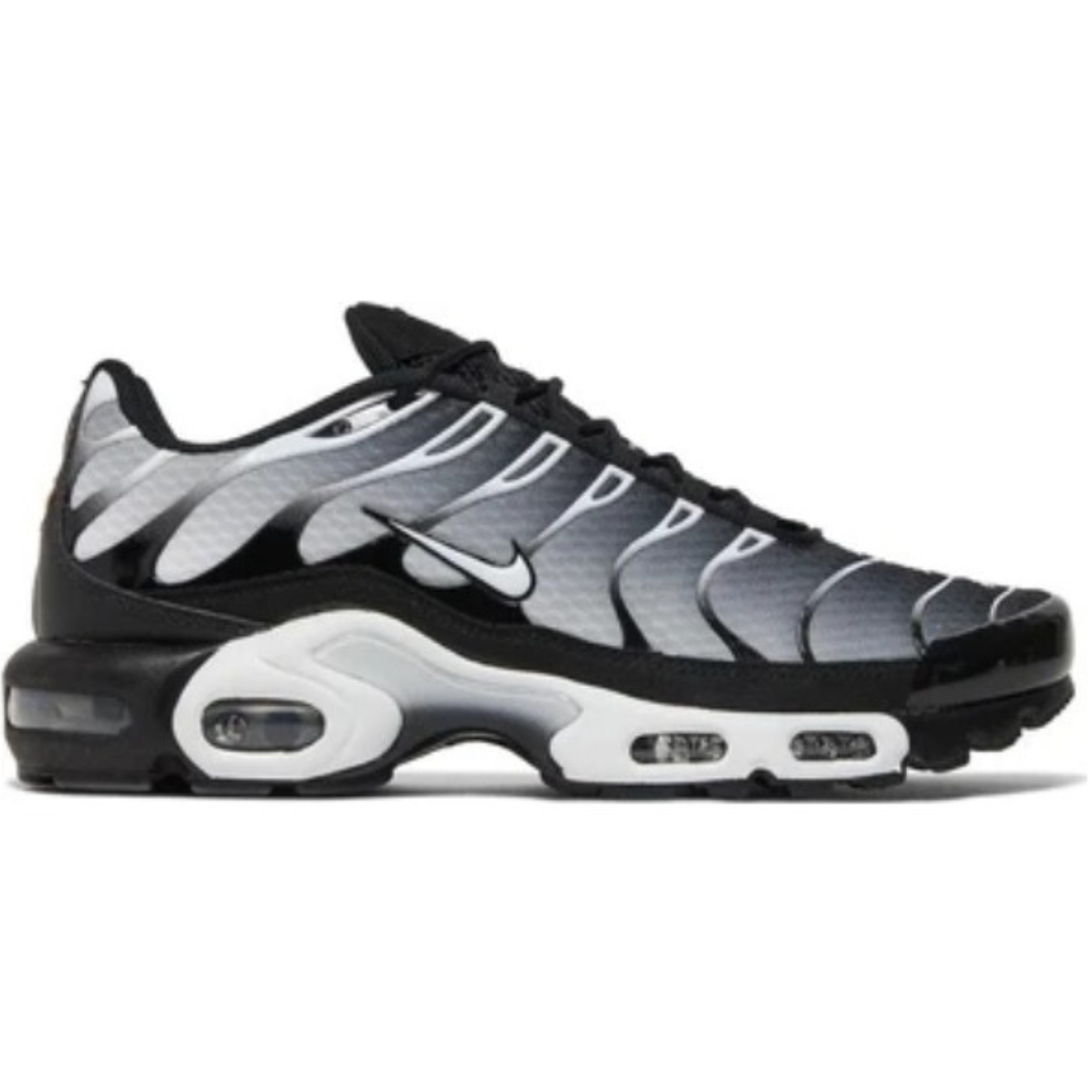 Nike Air Max Plus Tn Black White Metallic Silver