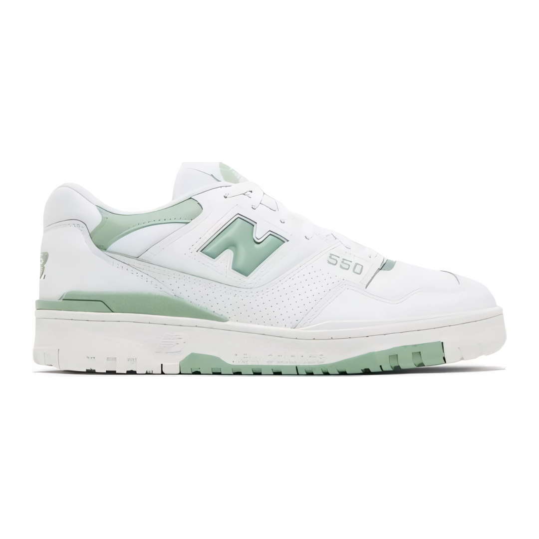New Balance 550 White Mint Green