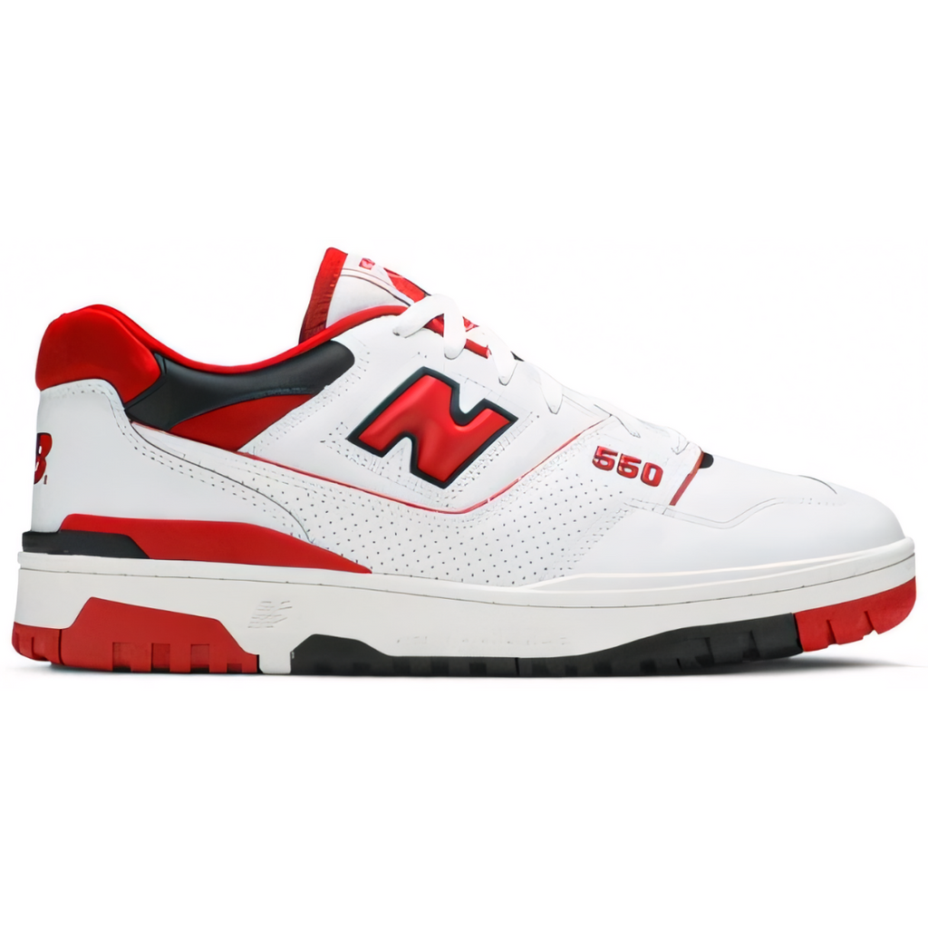 New Balance 550 White Team Red