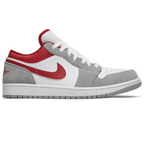 Air Jordan 1 Low Light Smoke Grey Red