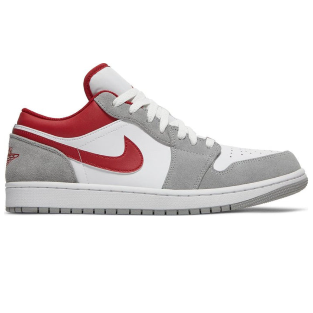 Air Jordan 1 Low Light Smoke Grey Red