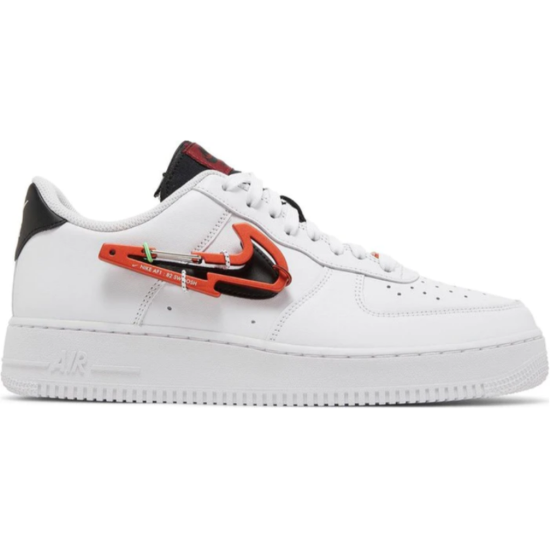 Nike Air Force 1 '07 Premium 'Carabiner - White Habanero Red'