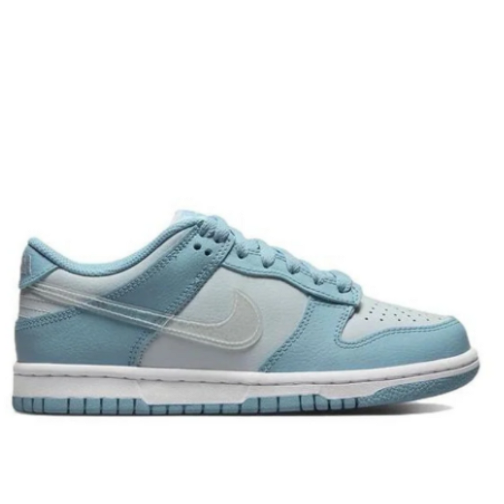 Nike Dunk Low Clear Swoosh Blue