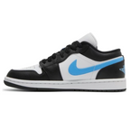 Air Jordan 1 Low Black University Blue White