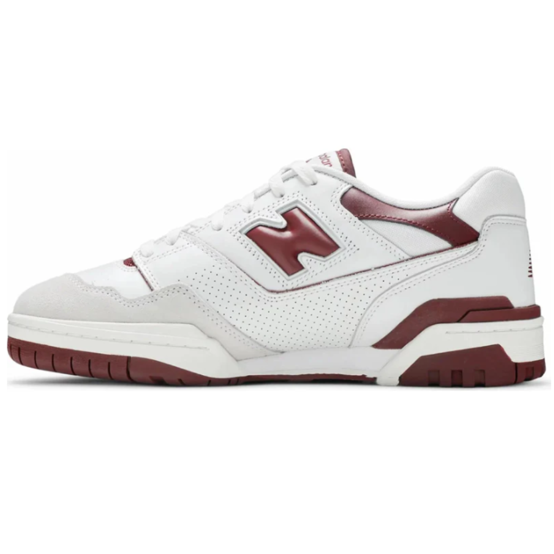 New Balance 550 Sea Salt Burgundy