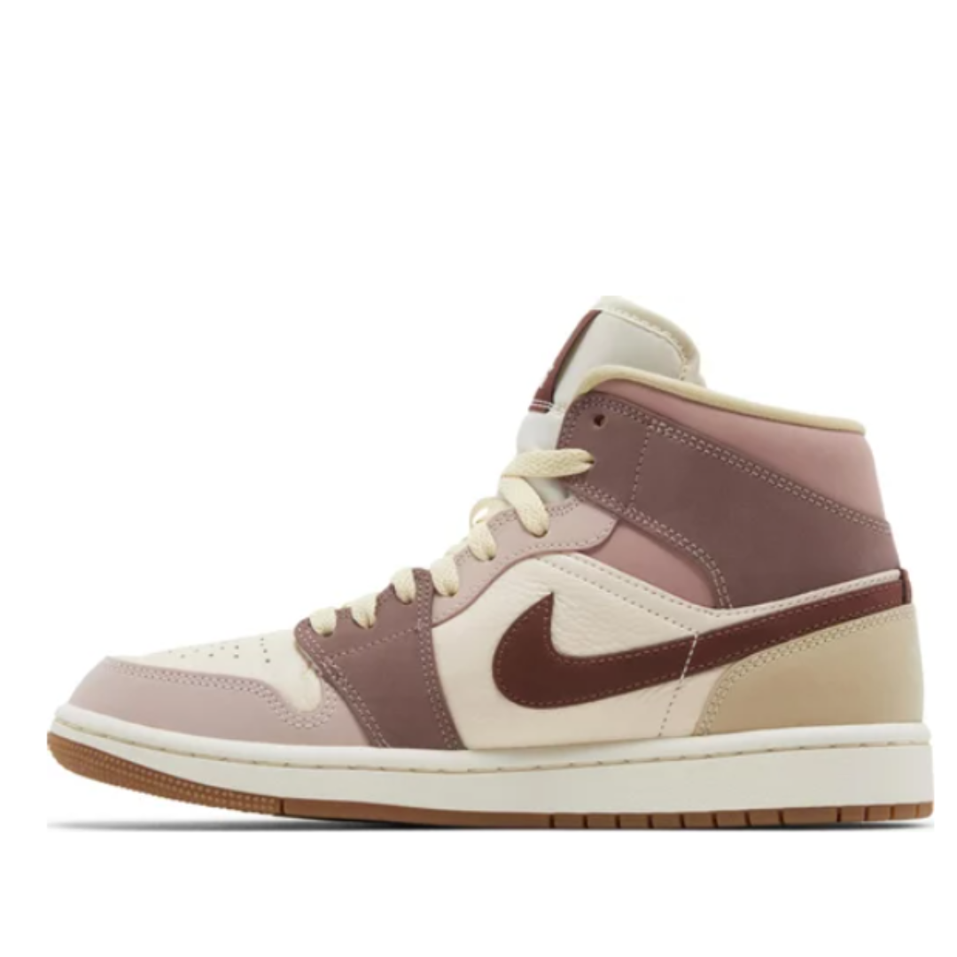 Womens Air Jordan 1 Mid SE 'Dark Pony Smoky Mauve'