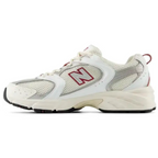 New Balance 530 Sea Salt White Mercury Red