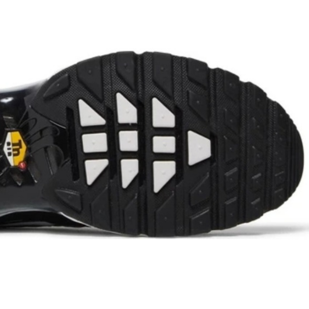 Nike Air Max Plus Tn Black White Metallic Silver