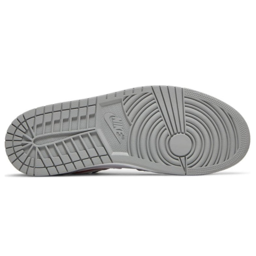 Air Jordan 1 Low Light Smoke Grey Red