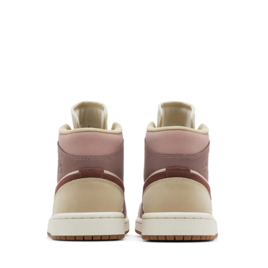 Womens Air Jordan 1 Mid SE 'Dark Pony Smoky Mauve'