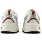 New Balance 530 Sea Salt White Mercury Red