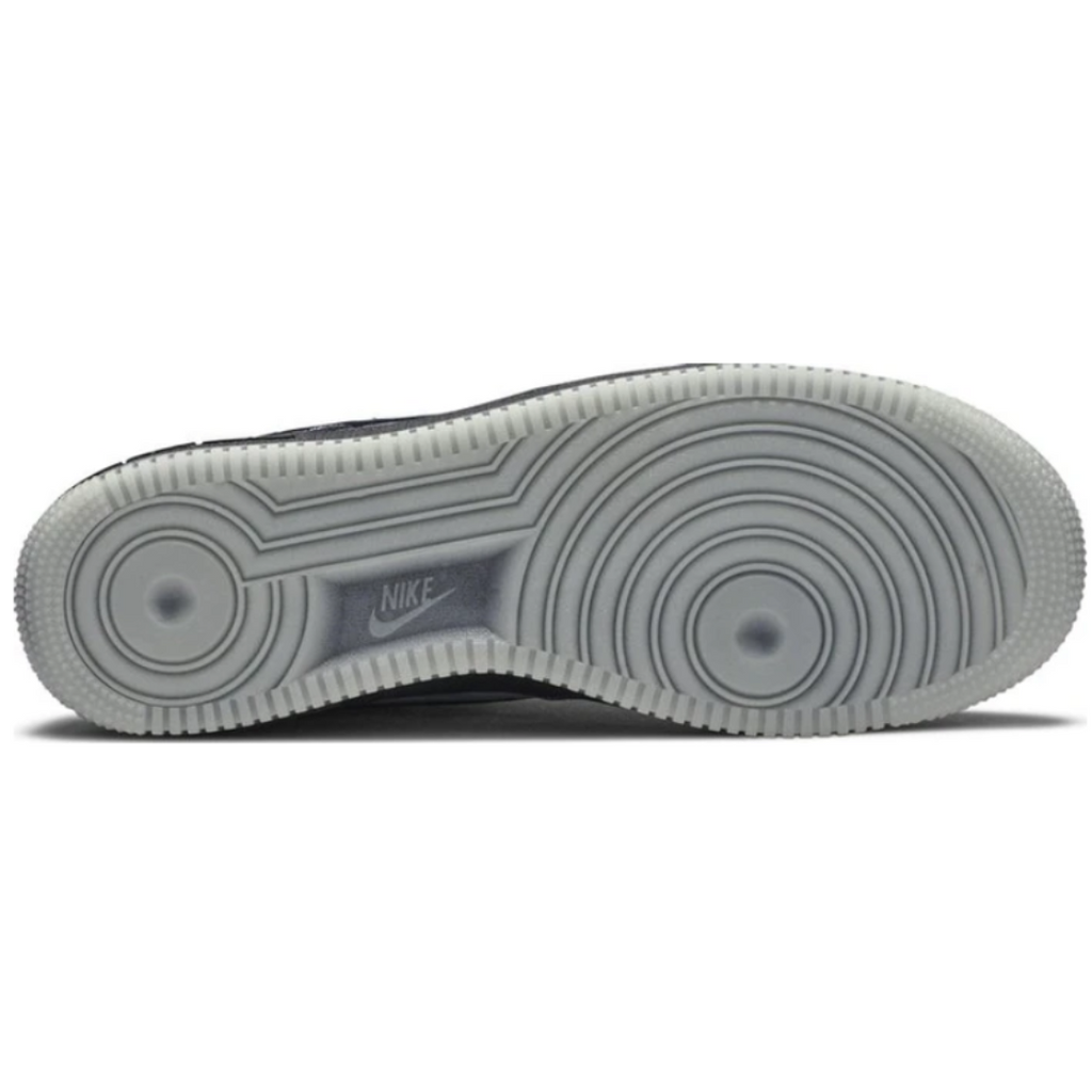 Air Force 1 Low Black Skeleton Halloween