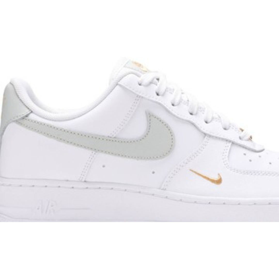 Nike Air Force 1 White Light Silver