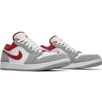 Air Jordan 1 Low Light Smoke Grey Red