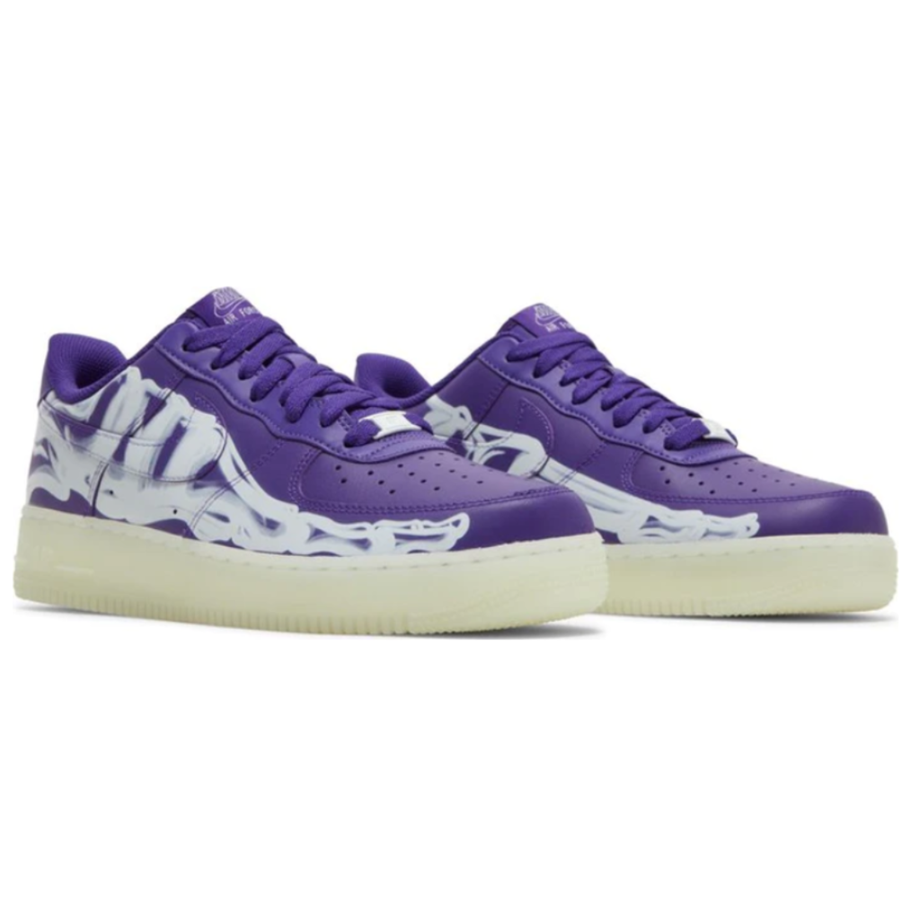 Air Force 1 Low Purple Skeleton