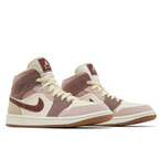 Womens Air Jordan 1 Mid SE 'Dark Pony Smoky Mauve'