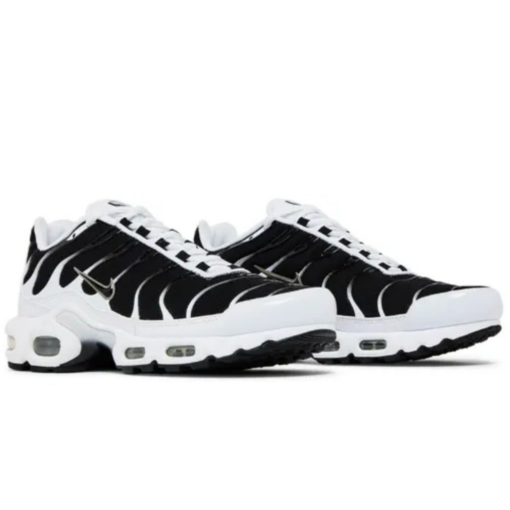 Nike Air Max Plus Tn Black White Metallic Pewter