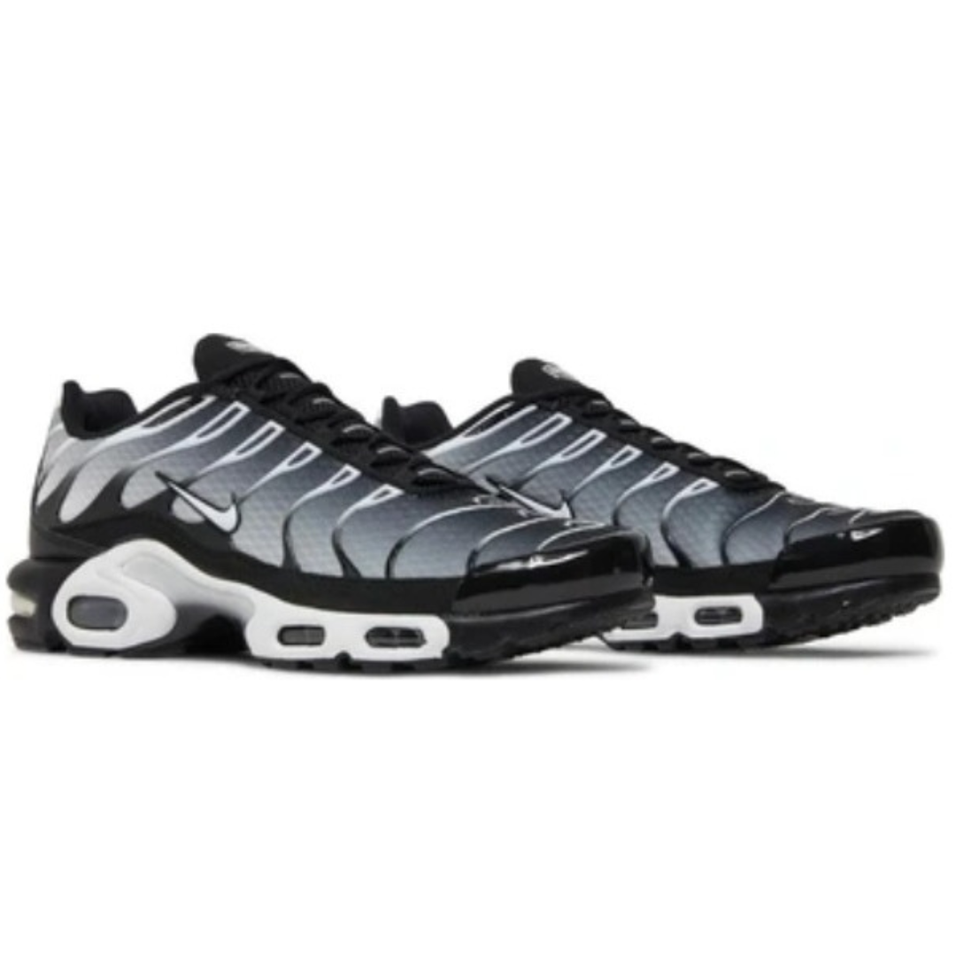 Nike Air Max Plus Tn Black White Metallic Silver