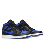 Air Jordan 1 Mid 'Black Hyper Royal'