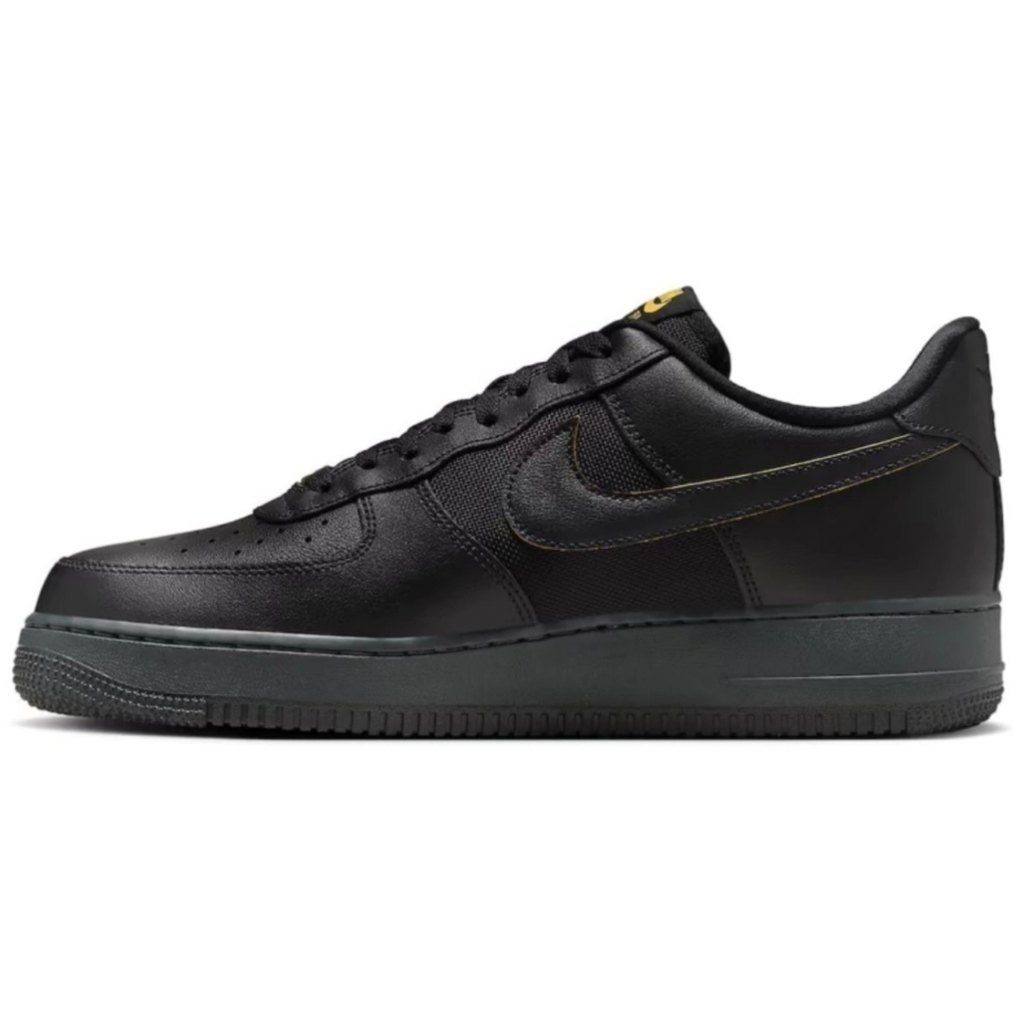 Nike Air Force 1 Black University Gold