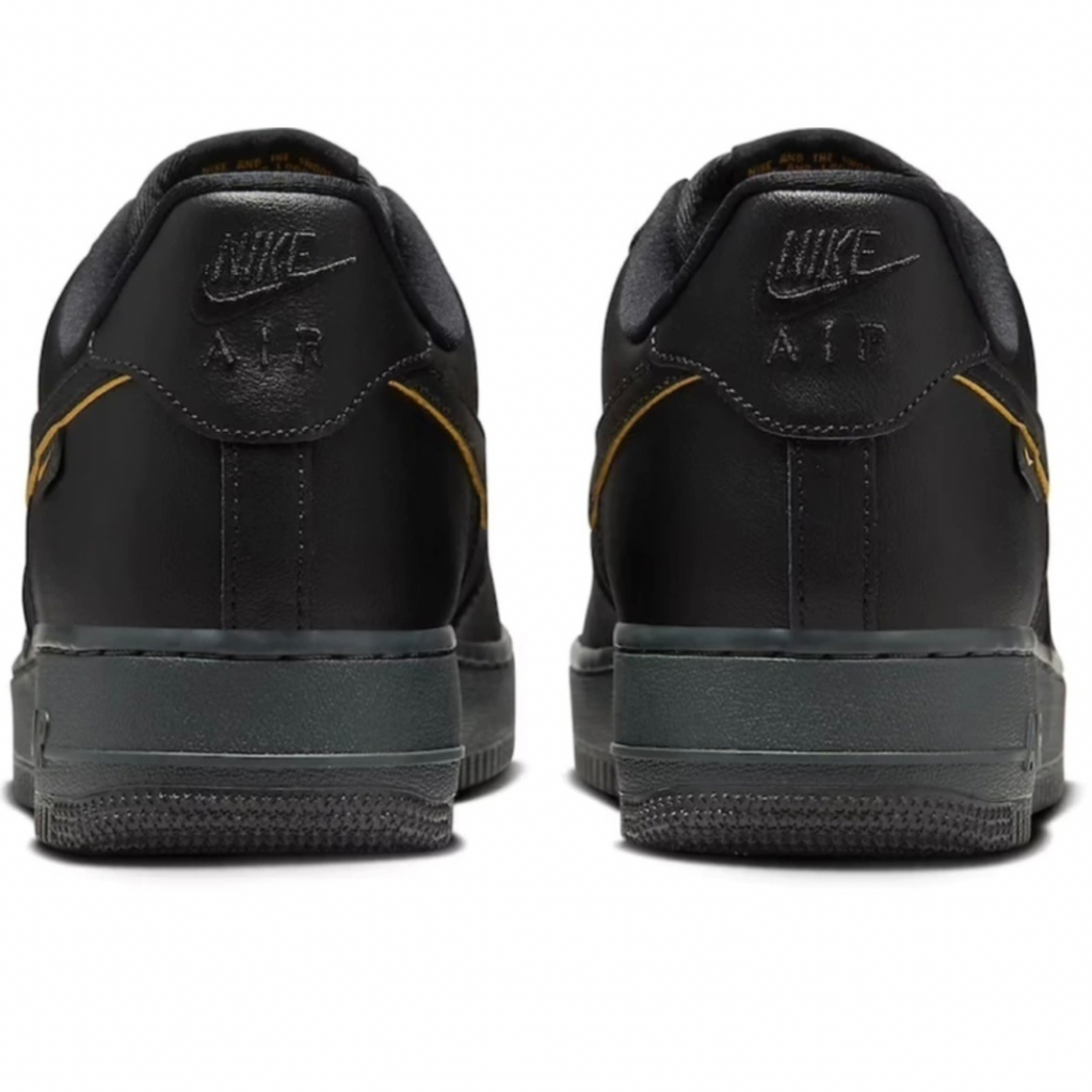 Nike Air Force 1 Black University Gold