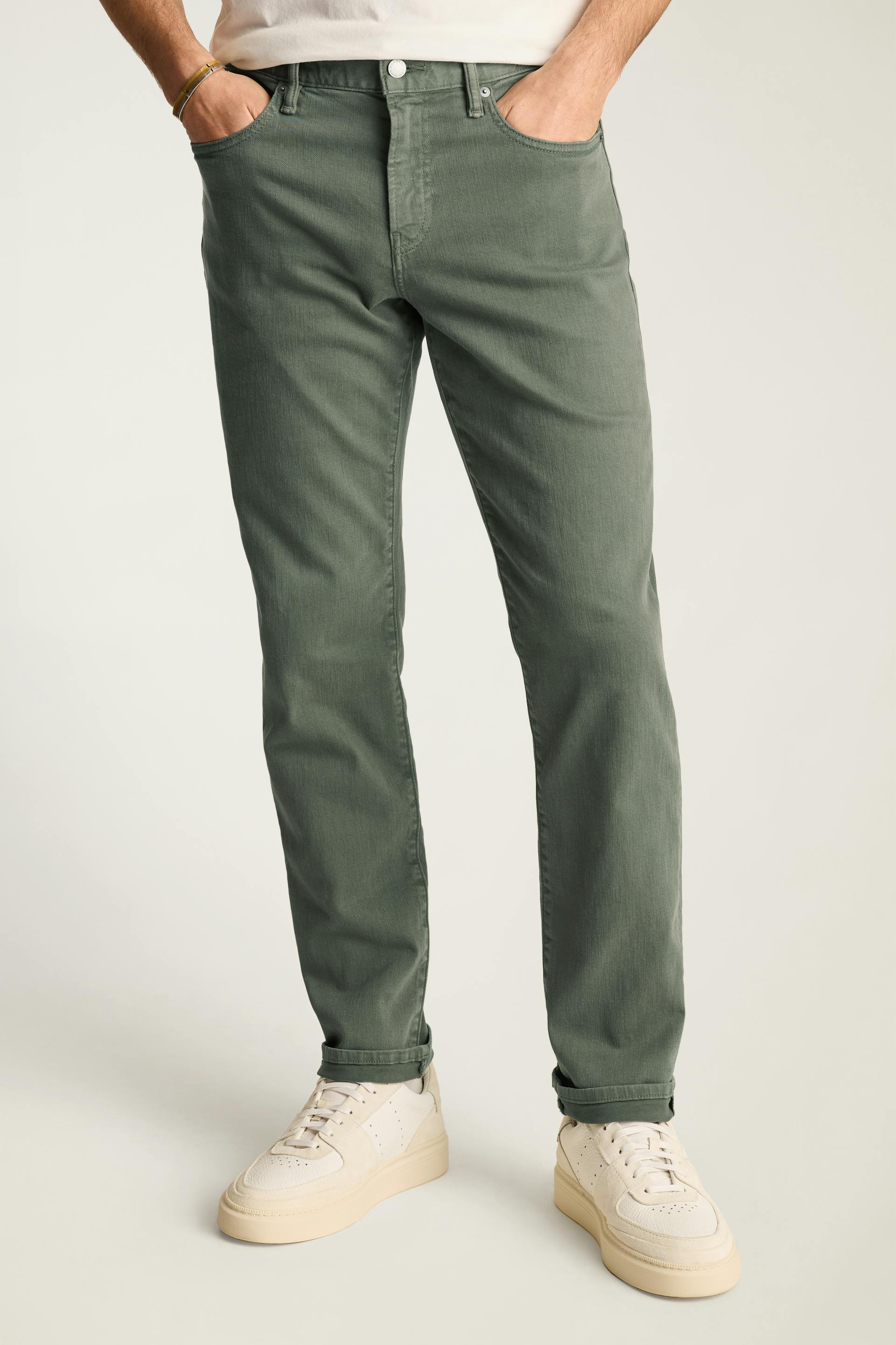Calça Jeans Masculina Verde Bolt