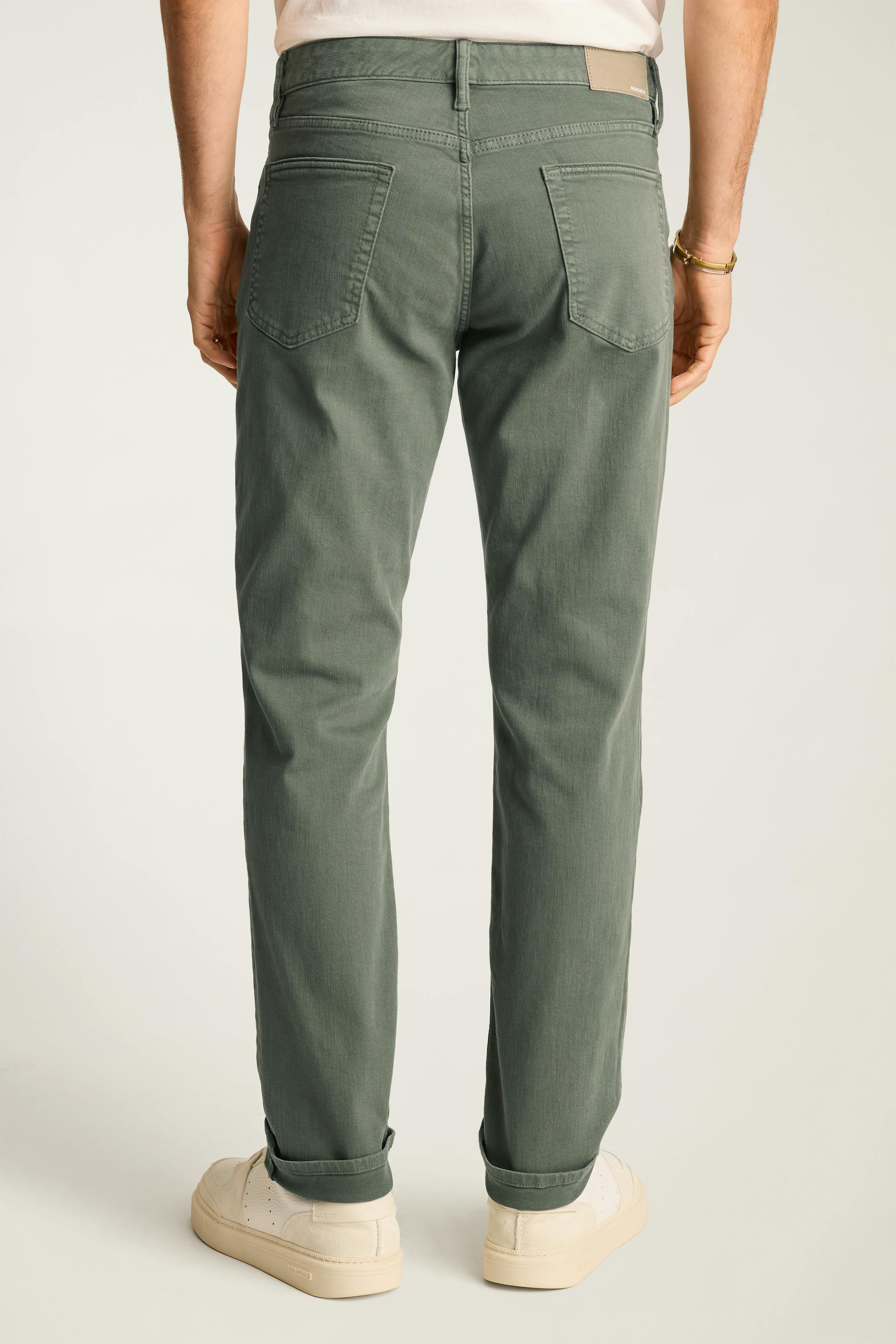 Calça Jeans Masculina Verde Bolt