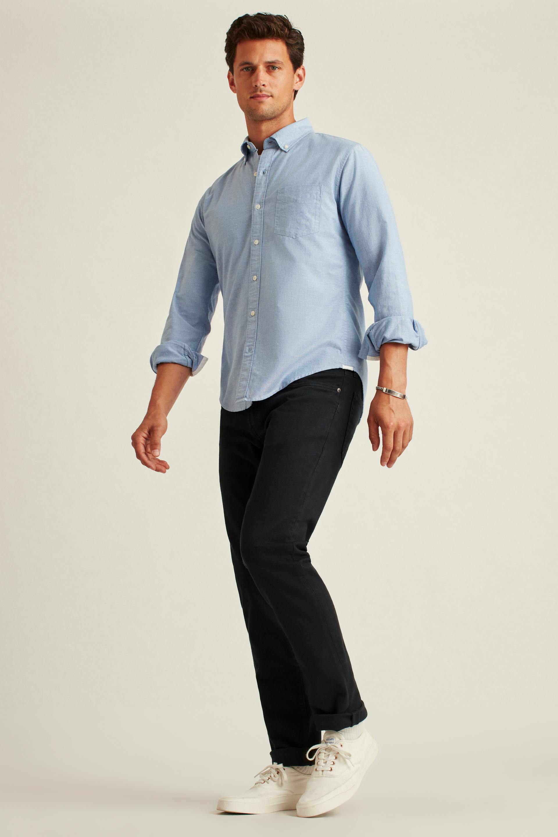 Calça Jeans Masculina Preta Stark