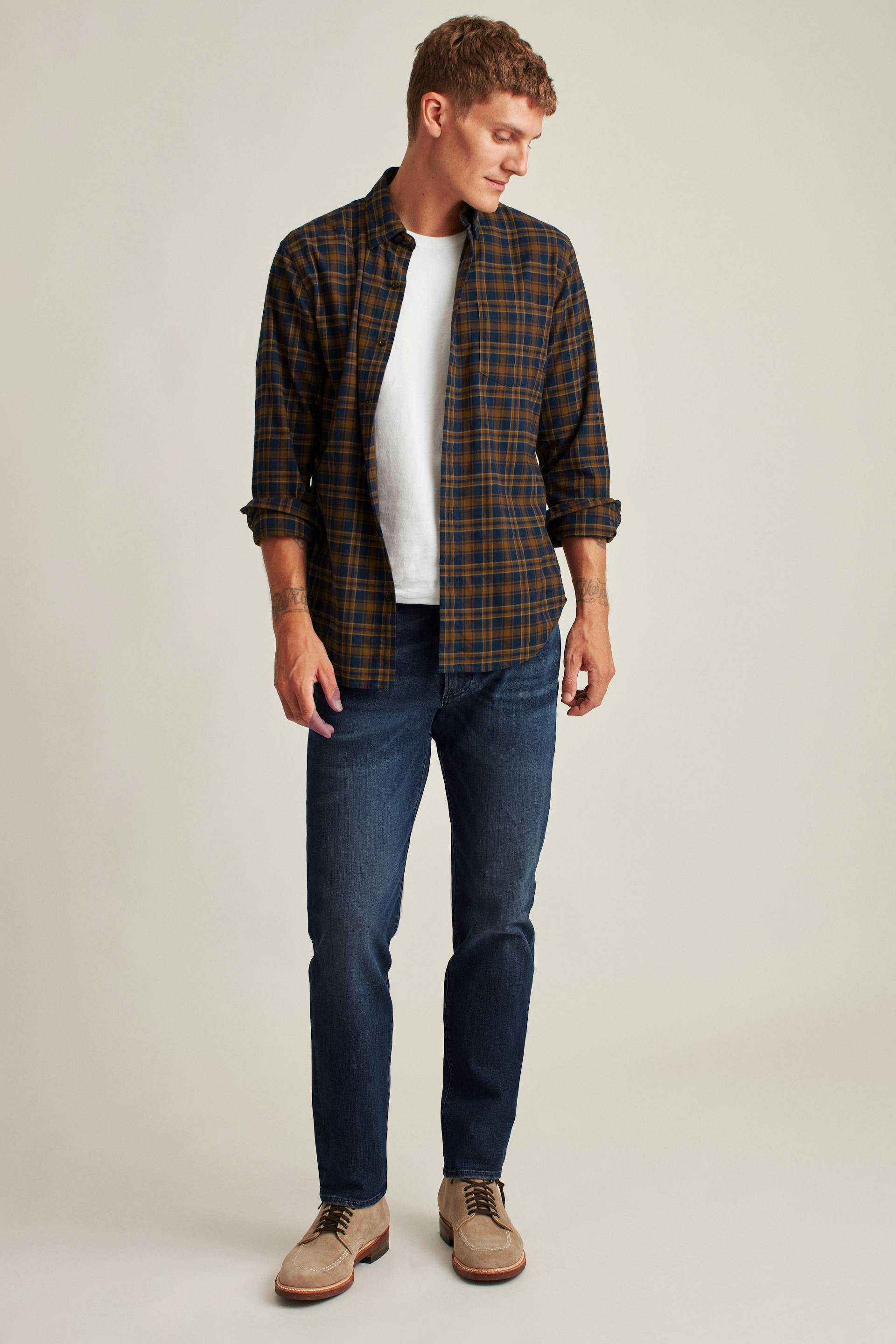 Calça Jeans Masculina Premium 4-Way