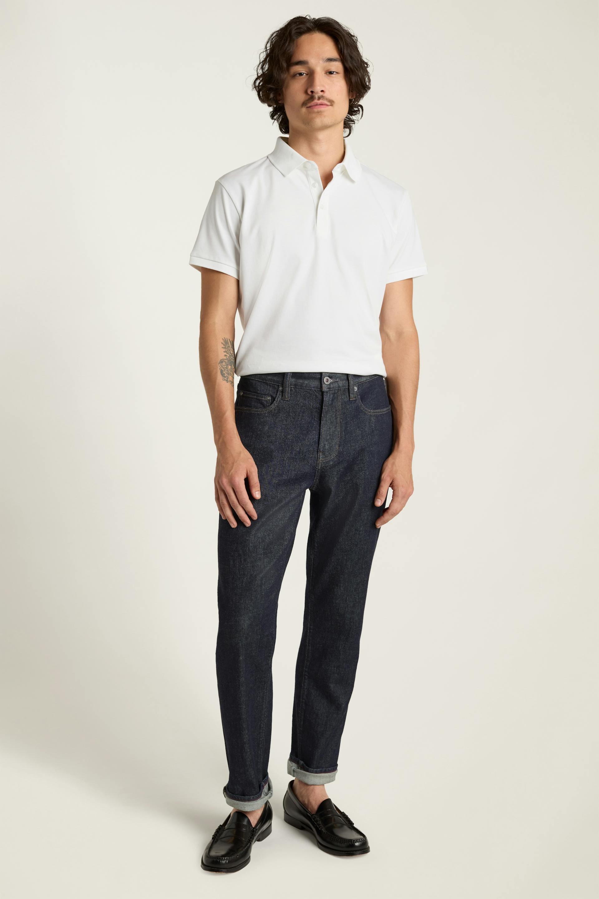 Calça Jeans Masculina Azul Escuro Sync