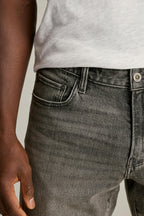 Calça Jeans Masculina Cinza Flux