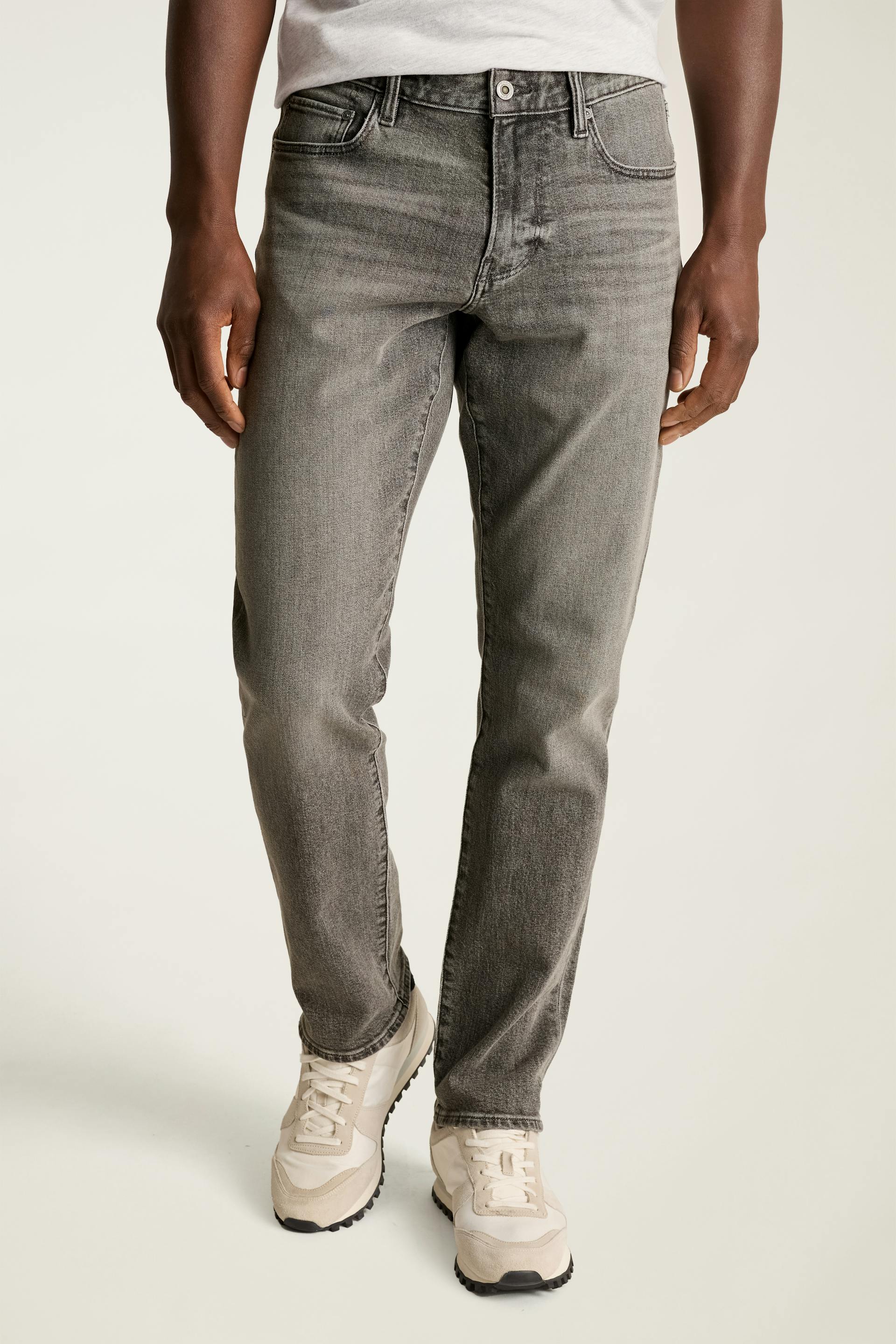 Calça Jeans Masculina Cinza Flux