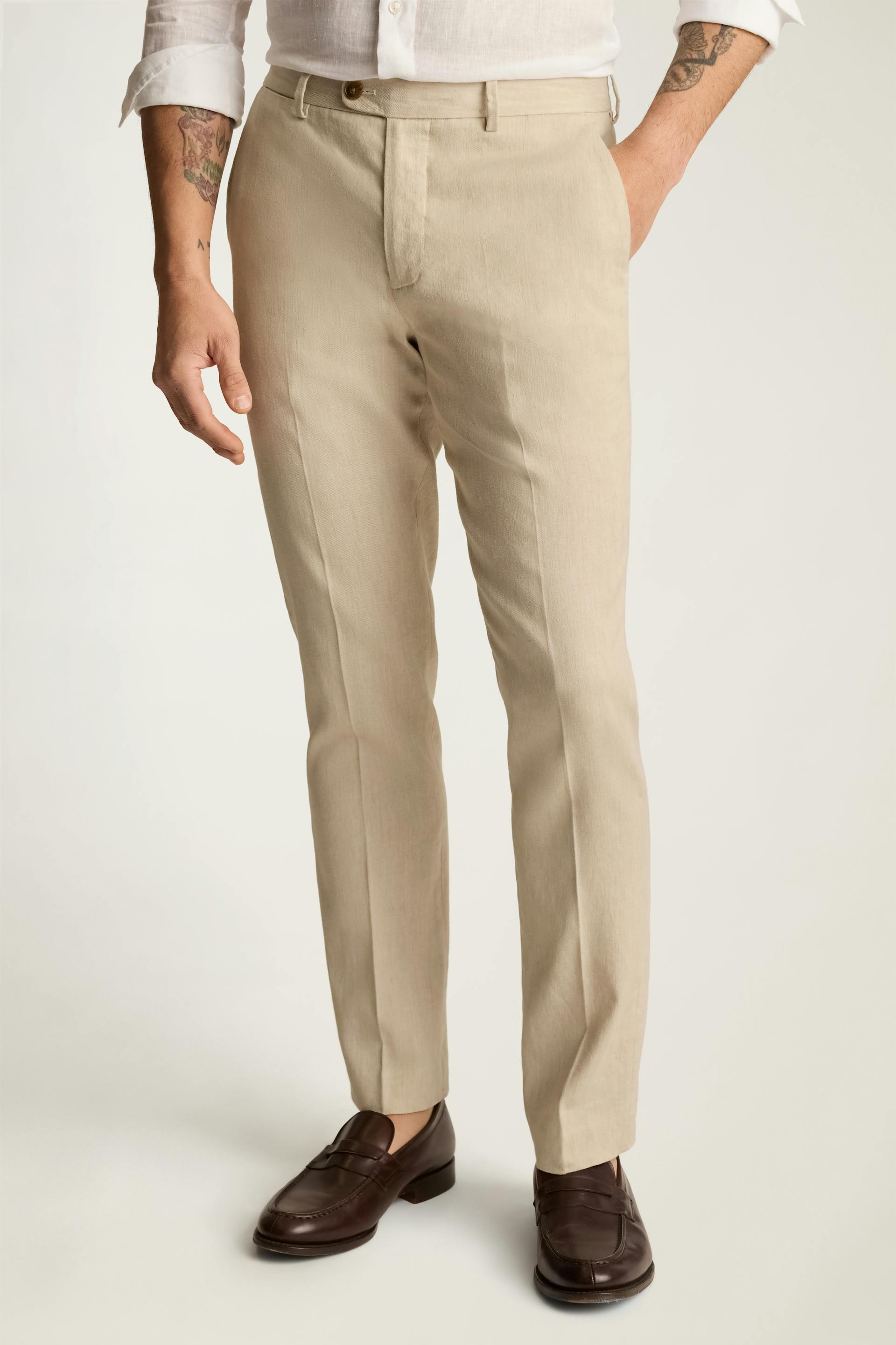 Calça de Linho Masculina Atlas