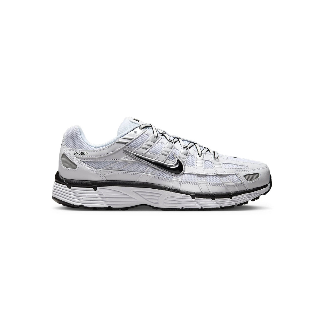 Nike P-6000 'White Black Metallic Silver'
