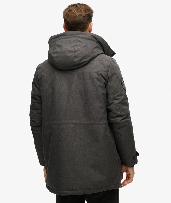 Casaco Parka Acolchoado Grid