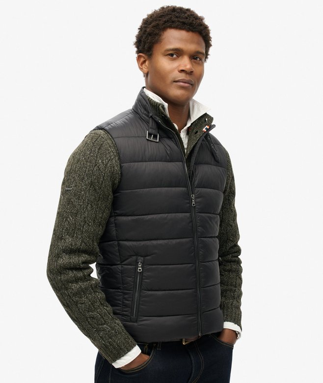 Colete Puffer Masculino String